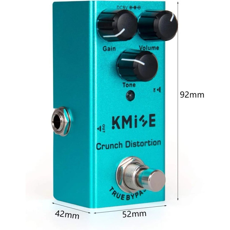 lotmusic Crunch Distortion Guitar Effect Pedal With Noise Reduction True