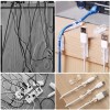 Estuchelandia Clip Organizador De Cables Autoadhesivo Sujetador Usb 20pzas