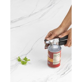 GoodCook Everyday Classic Can Opener – High Carbon Stainless Steel Heavy Duty Can Opener with Soft Grip Handles, Easy to Use Kitchen Tool, Universal for Any Sized Can