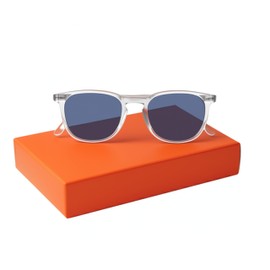 SILAC - Prescription Sunglasses for Men & Women - Model Sol Cristal 7551 - Transparent Grey - Tinted Lenses - UV400 Protection - Flex Temple - Category 3 - +1.25 Diopter