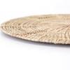 rattan round lunch mat