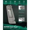 SCITOO Car Sun Visor Assbembly with Mirror Replacement for 2006-2011