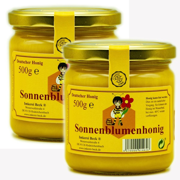 Imkerei Beck® - Real German beekeeper honey in pack of