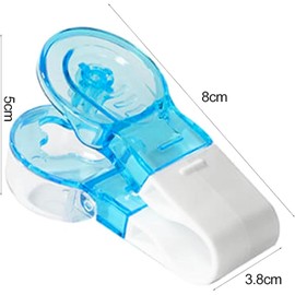 Portable Pill Taker, Tablets Pills Blister Pack Opener Assistance Tool, Pill Splitter Cutter, Travel Pill Taker,Pill Dispenser, Storage Box Medication Dispenser, for Splitter Cuts Pills, Vitamins