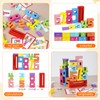 Number Blocks Toys for Kids, 20PCS Wooden Number Building Block,