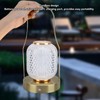 Cordless Rechargeable Lantern LED Table Lamp 3600mAh Battery Operated Stepless