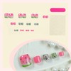 Summer Press on Toenails Short Square Fake Toe Nails with