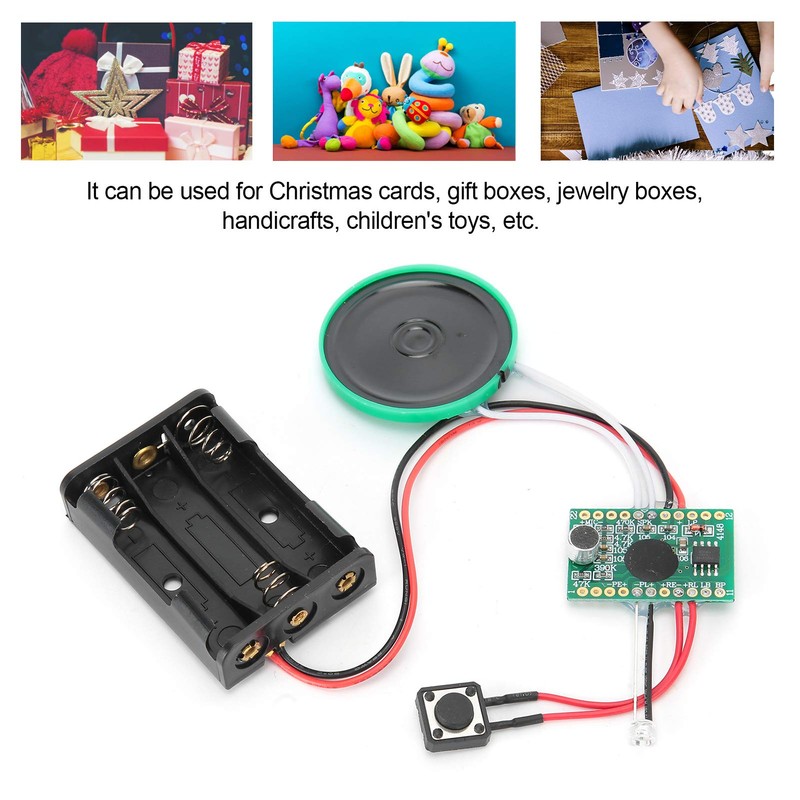 Septpenta Voice Module, DIY Voice Chip, Support Recording Music, with