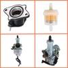 GENRICS Motorcycle Carburetor Carb with Intake Boot Replacement for CRF100F/XL100S/XR100/XR100R/XR200R/XR200/XL100