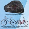 Famiredo Waterproof Bicycle Cover for 1 or 2 Bikes, 210T