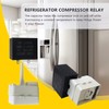 INGQI 2Pcs W10613606 Refrigerator Compressor Start Relay and Capacitor Replacement