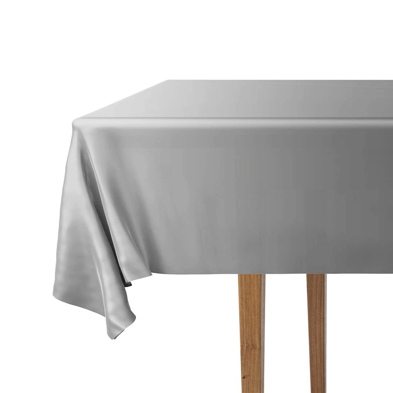 DecorRack 2 Rectangular Tablecloths BPA-Free Plastic, 54 x 108 inch,