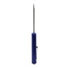 LVOUP Mini Pocket Screwdriver Blue Portable Screwdriver Slotted Screw Driver