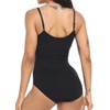Derssity Womens Shapewear Bodysuit Sculpting Tummy Control Body Shaper Seamless