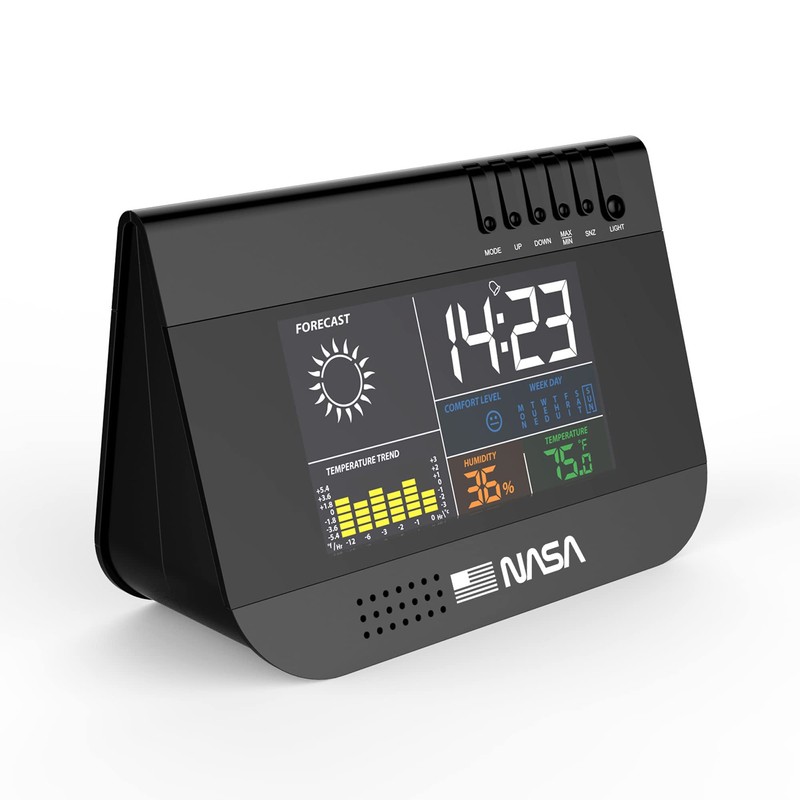 GT PHOTO NASA WS100 Weather Station Black