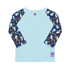 Bambino Mio, Top Nuoto, Maniche Lunghe, Protezione UPF40+, Nautico, 2-3 anni