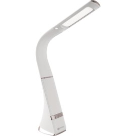 OttLite Recharge LED Desk Lamp with ClearSun LED Technology - Portable, Dimmable & Flexible Gooseneck - Travel-Friendly Task Lamp with Rechargeable Battery - for Home, Reading, Office & College Dorms
