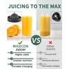 Electric Juicer Rechargeable,Portable Kitchen Gadget for making Orange Juice,Squeezing Oranges,Lemons,Kiwi