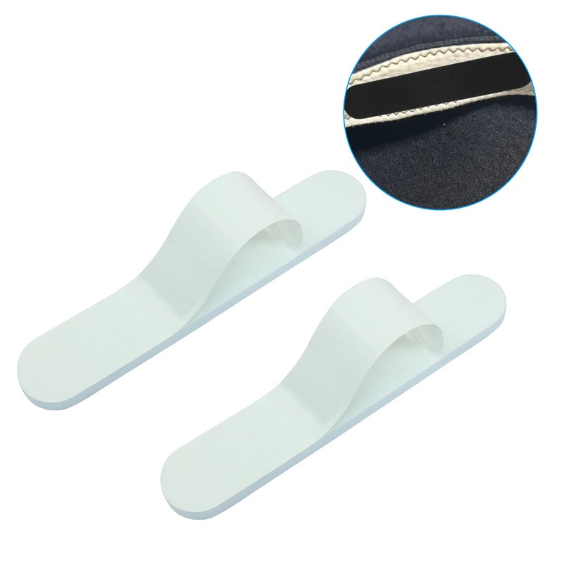 Kemcatui 30Pcs Hat Sizing Tape, White Hat Size Reducer Insert