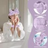 Set de 16 Piezas con Diademas Skincare para Mujer y