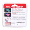 AUTOBOXCLUB EZ Pass Holder/Toll Pass Holder for Most US States/Toll