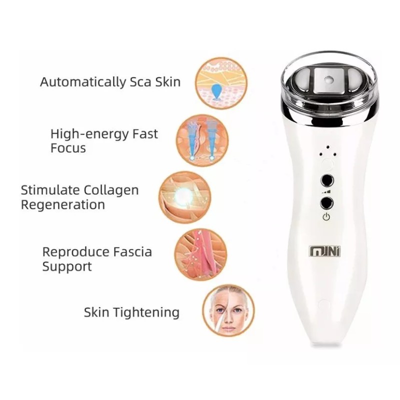 Mini Hifu Hifu Restirador Facial Lifting Radiofrecuencia Galvánica