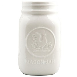 Fishs Eddy Mason Jar (White) 928ml