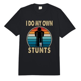 Broken Leg Injury Ankle Knee Funny Get Well Soon Gift Comfort Colors Adult Heavyweight T-shirt