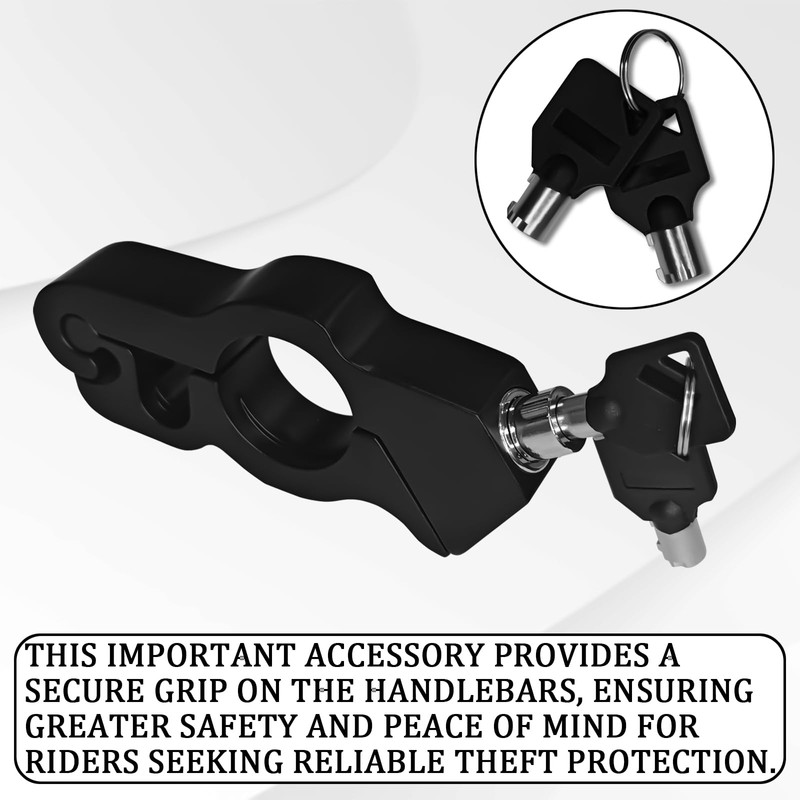 Hirificing Motorcycle Lock, Motorcycle Locks Anti Theft Heavy Duty Anti-Theft