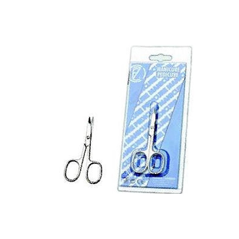 Nail scissors blade curve