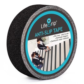Anti Slip Traction Tape, 2 Inch x 60 Foot - Best Grip, Friction, Abrasive Adhesive for Stairs, Tread Step, Indoor, Outdoor (2" X 60')