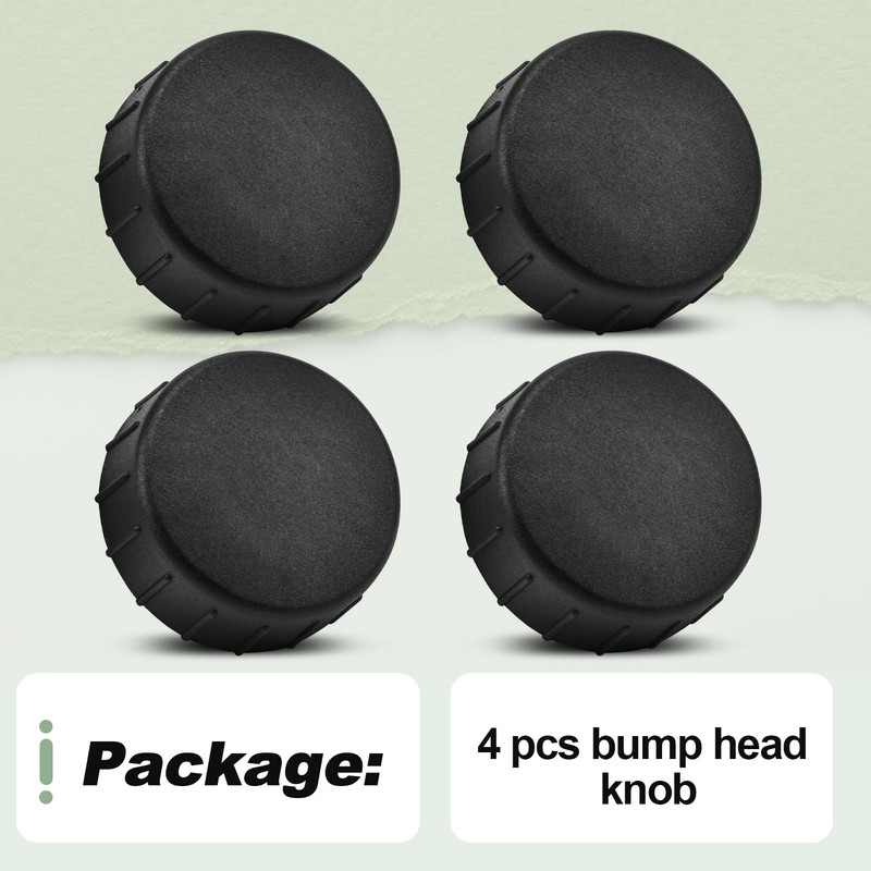 4 PCS Bump Head Knob Set Compatible with MTD Craftsman