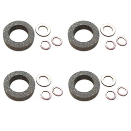 Stevens Lake Parts Injector Seal Kit Set of Four (4) Fits Ford Diesel Tractors 2000 Series - TW Series C5NE9E596A C5NE9E529A 380428S