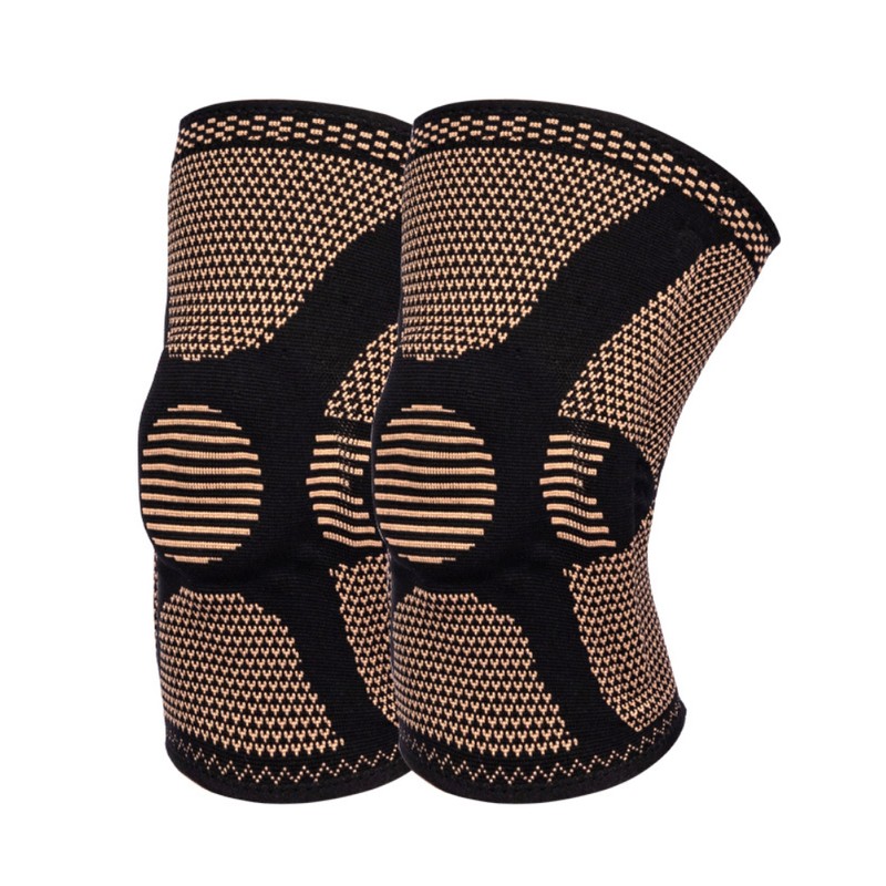 1 Pair Knee Brace Elastic Breathable Knee Sleeve Compression Non