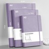RETTACY Lined Journal Notebook - A5 Note Book Hardcover Thick