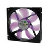 120mm Purple LEDs PC Fans, Sleeve Bearing Silent Cooling Fan
