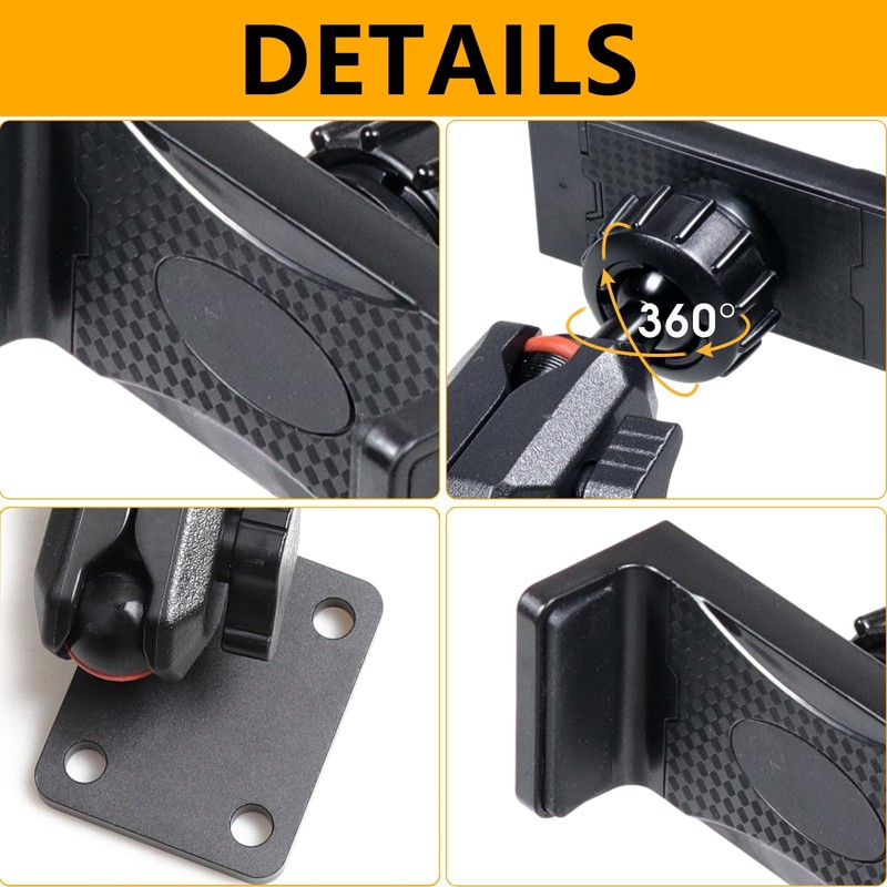West-xingzhe Dash Teléfono de Montaje para Jeep Wrangler JL 2024