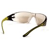 Pyramex Endeavor Plus Safety Glass Black/Green Frame Indoor/Outdoor Mirror Lens