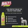 HALT! Fire Fighting Foam Spray – Non-Toxic, PFAS Free, Easy
