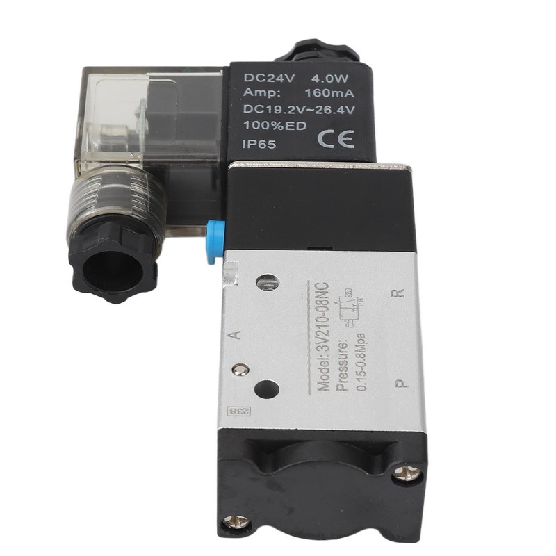 Pneumatic Solenoid Valve Aluminum Alloy Quick Response Direct Acting Solenoid