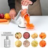 Cambom Rotary Cheese Grater Hand Crank Cheese Shredder for Fresh