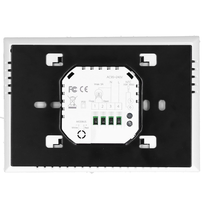 Intelligent Thermostat with LCD Touch Screen Temperature Controller for Home