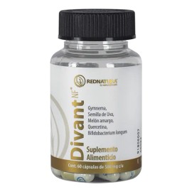 Rednatura Divant Nf Gymnema Sylvestre 60 Capsulas Sabor Sin Sabor