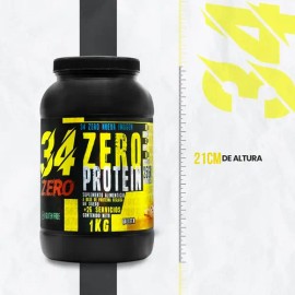 Suplemento En Polvo 34 Zero Sabor Galleta X 1kg