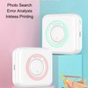 Pocket Printer Inkless Bluetooth Mini Portable Thermal Printer with Colorful