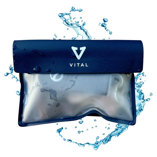 VITAL Waterproof Wallet Key Holder Pouch for Swimming & Surfing
