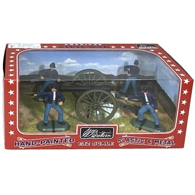 W. Britain American Civil War 52109 Union 10 Pound Parrot