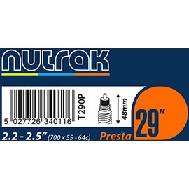 Nutrak 29 X 2.2-2.5 inch Presta inner tube