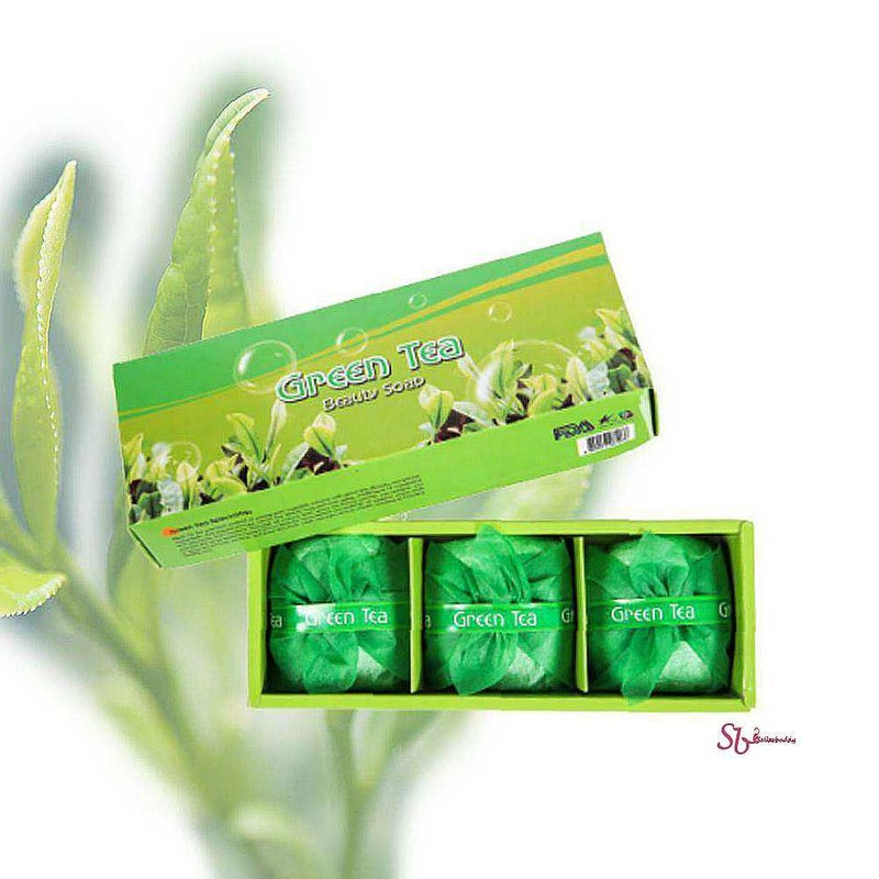 셀리스트샵G Dasan Green Tea Soap Set 100g x 3
