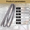 Bitiontry 27 Inch Bandsaw Blades 18 TPI for DeWalt DCS377,